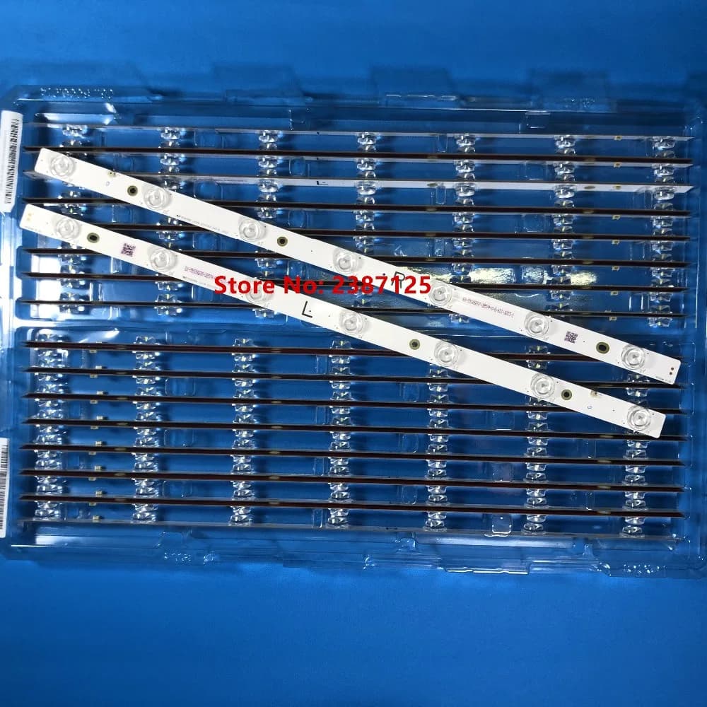 Striscia di retroilluminazione a LED da 16 pezzi per TB5509M M30900 16V0 E74739 TX-55DX600E TX-55DX603E TX-55DX653E TX-55AX630B TX-55DX650B TX-55AX630E