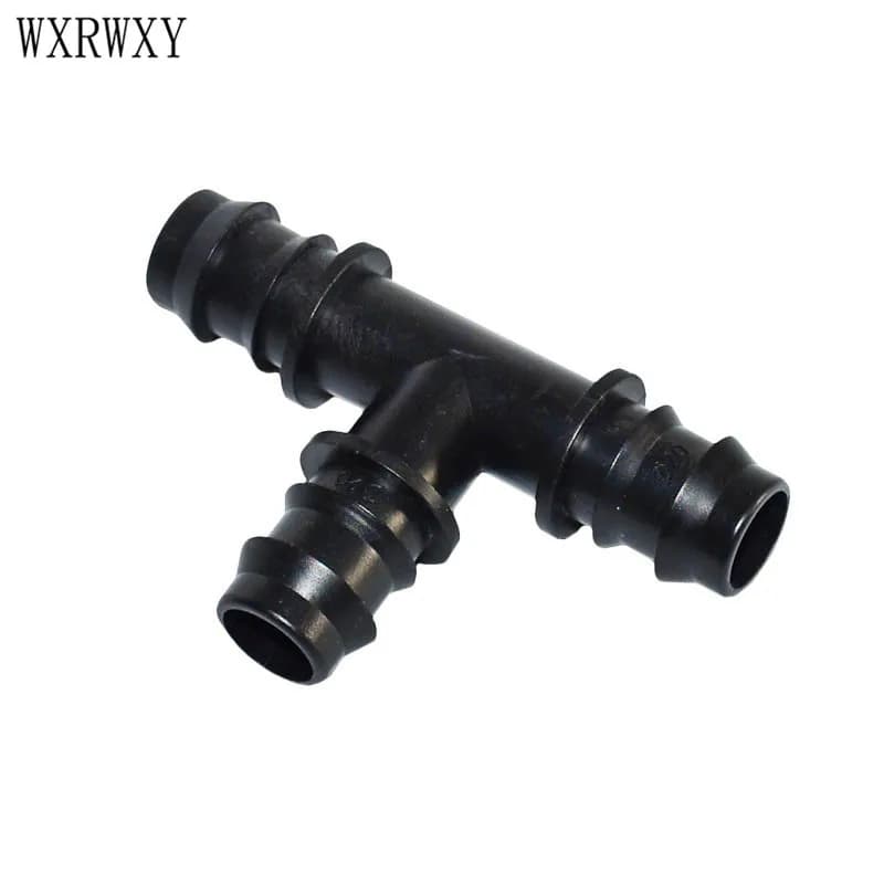Wxrwxy Tee barb Tee connettore da 3/4 pollici 20mm garden irrigazione tubo splitter irrigazione connettore spinato 5 pz