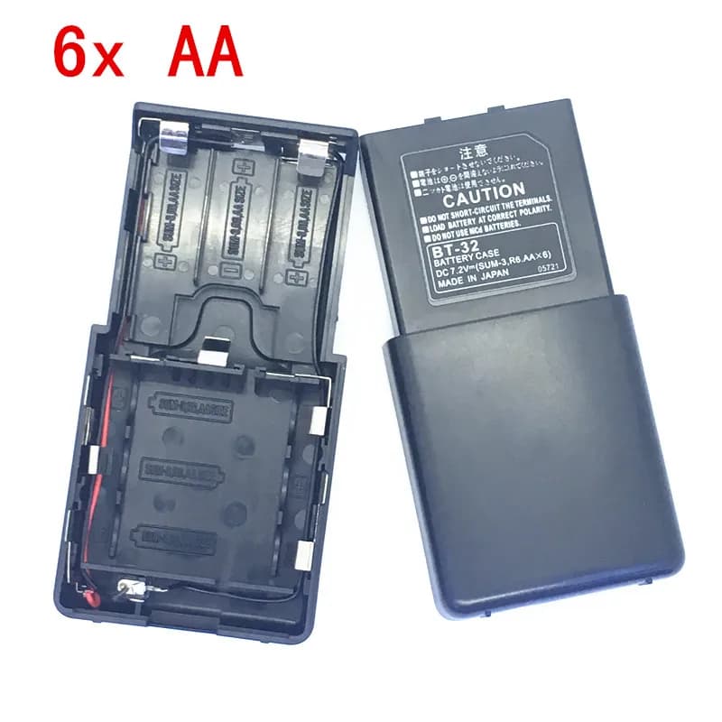 BT-32 6 * AA Custodia batteria per KENWOOD TK208/TK308/TH22 AT/TH42AT radio bidirezionale walkie talkie freeshipping