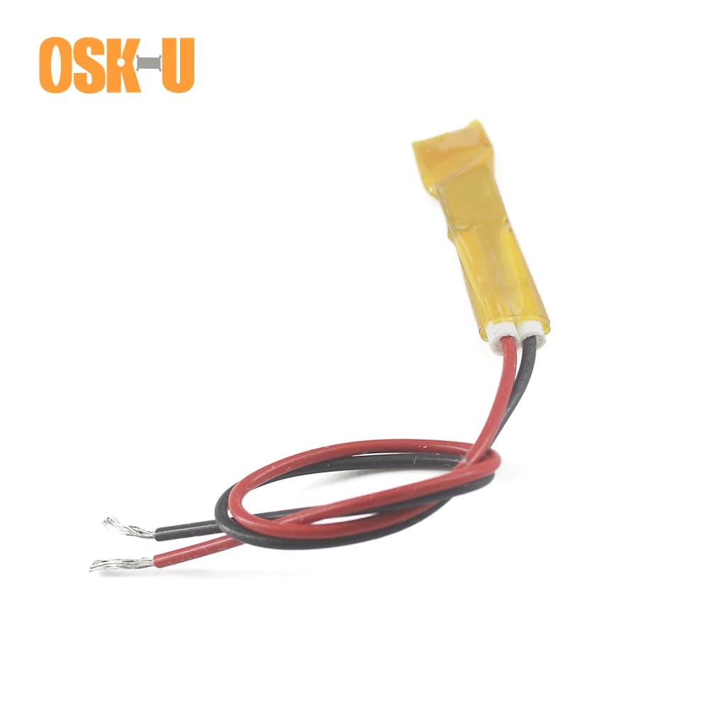 2 pz PTC Piastra Riscaldatore Elettrico 5 V 120 Gradi Celsius 10x6x3mm Elemento Riscaldante PTC Termostatico Pellicola Isolata per Deumidificatore