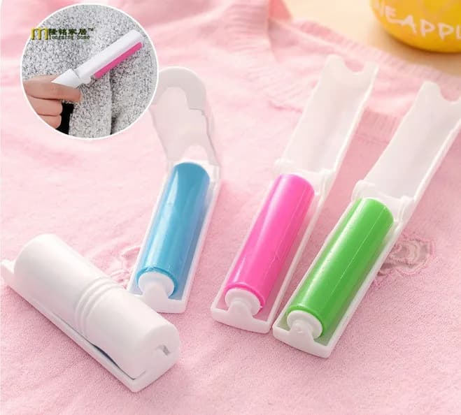 1 PC In Silicone Appiccicoso Polvere Lint Roller Carry Viaggio Pieghevole Riutilizzabile Lavabile Lint Dust Pet Rullo di Rimozione Dei Capelli del Panno LF 072
