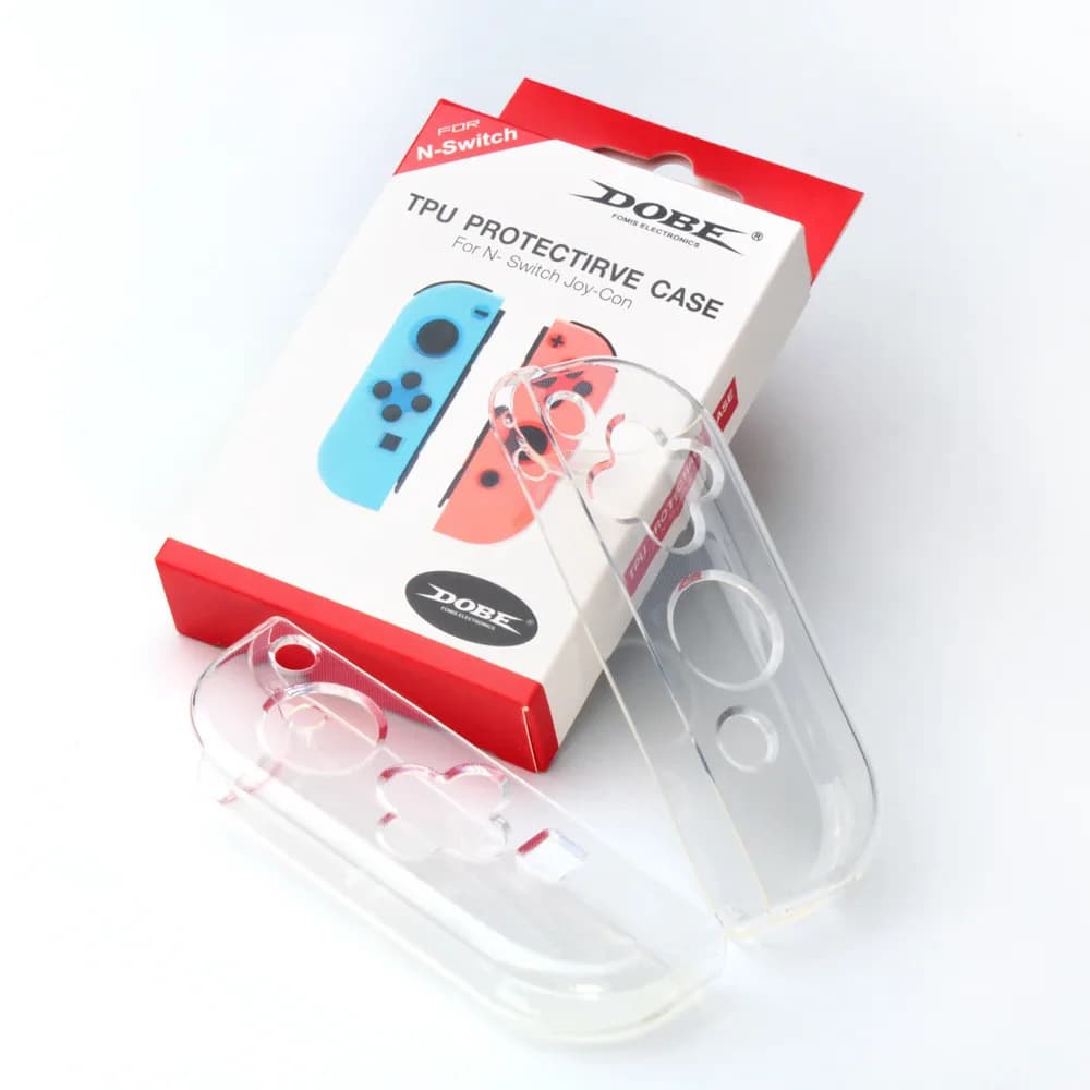 Custodie custodia protettiva trasparente in Tpu ultrasottile antigraffio per giochi e accessori Nintendo Switch Joy-Con