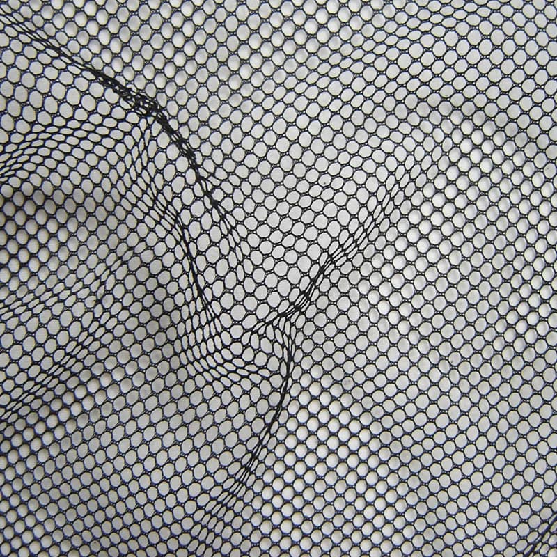 White Thin Hexagonal Mesh Fabric for Fishing Nets Laundry Bags Cage Bait Bag Cloth DIY Sewing Knit Lining Multifunctional Net