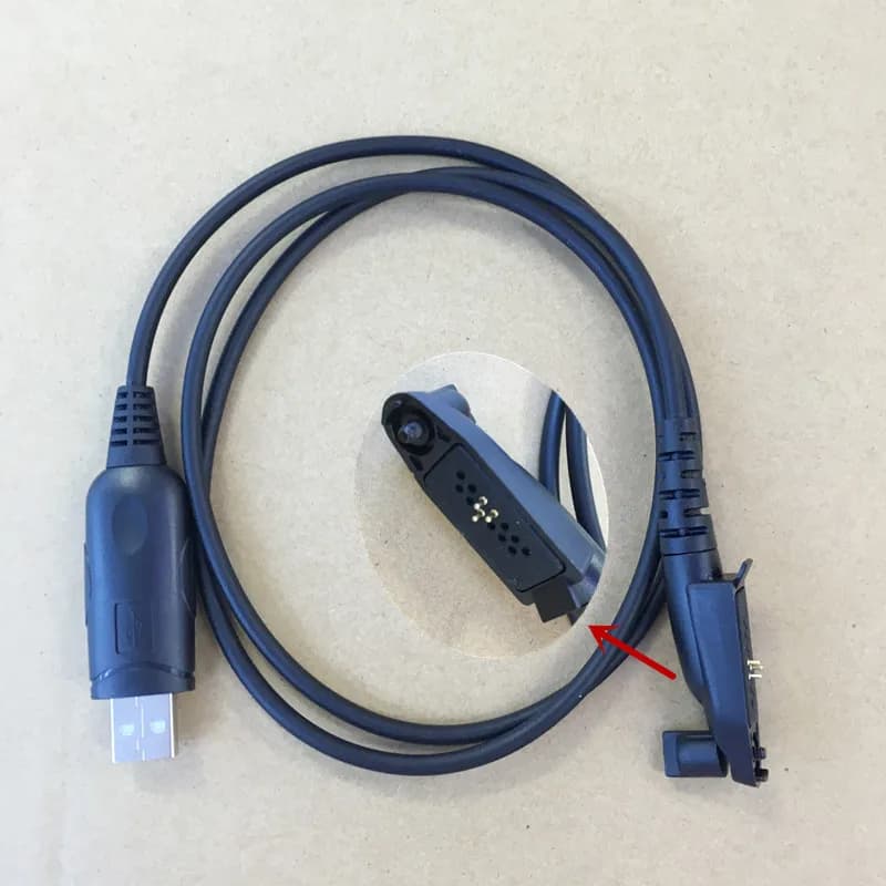 Cavo di programmazione USB per motorola GP328Plus GP338Plus GP644 GP688 GP344 GP388 EX500 EX560 ecc walkie talkie con driver CD