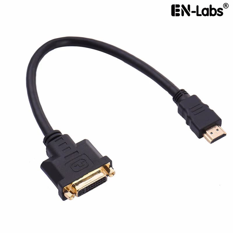 HDTV to DVI cable adapter hdmi-compatible male to DVI-D/ DVI-I female adapter M-F converter support 1080P tab Video Monitor TV