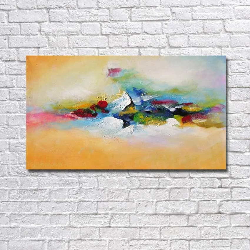 Modern abstract art hand-made oil painting on canvas abstract image of wall living room home wall decoration without frame