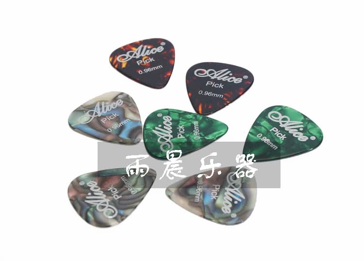 Plettro per chitarra Alice confezionato in scatola pa-100a / 100 pezzi