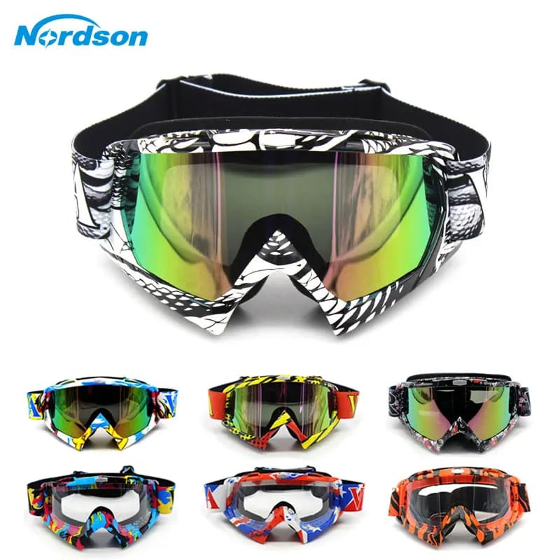 Motorcycle Glasses for Men and Women, MX Off-Road Mask, Helmet Glasses, Ski Glasses, Motorcycle Gafas, Dirt Bike, Racing
