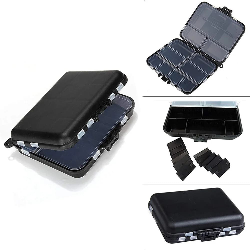 fishing Equipment Box Waterproof Fishing Tool Box Carp Fishing Accessories Box Size 11.5x9x3,5 cm