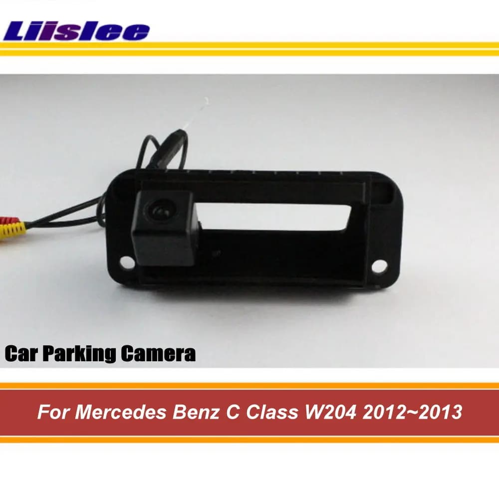 Integrated Trunk Handle Car Rear View Camera For Mercedes Benz C Class W204 2012 2013 Auto Back Door Parking HD CCD CAM
