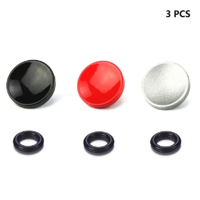 LXH Soft camera shutter release button with metal concave surface for Fujifilm Fuji XT20 X100F X-T2 X100T X-T10 X20 with rubber ring