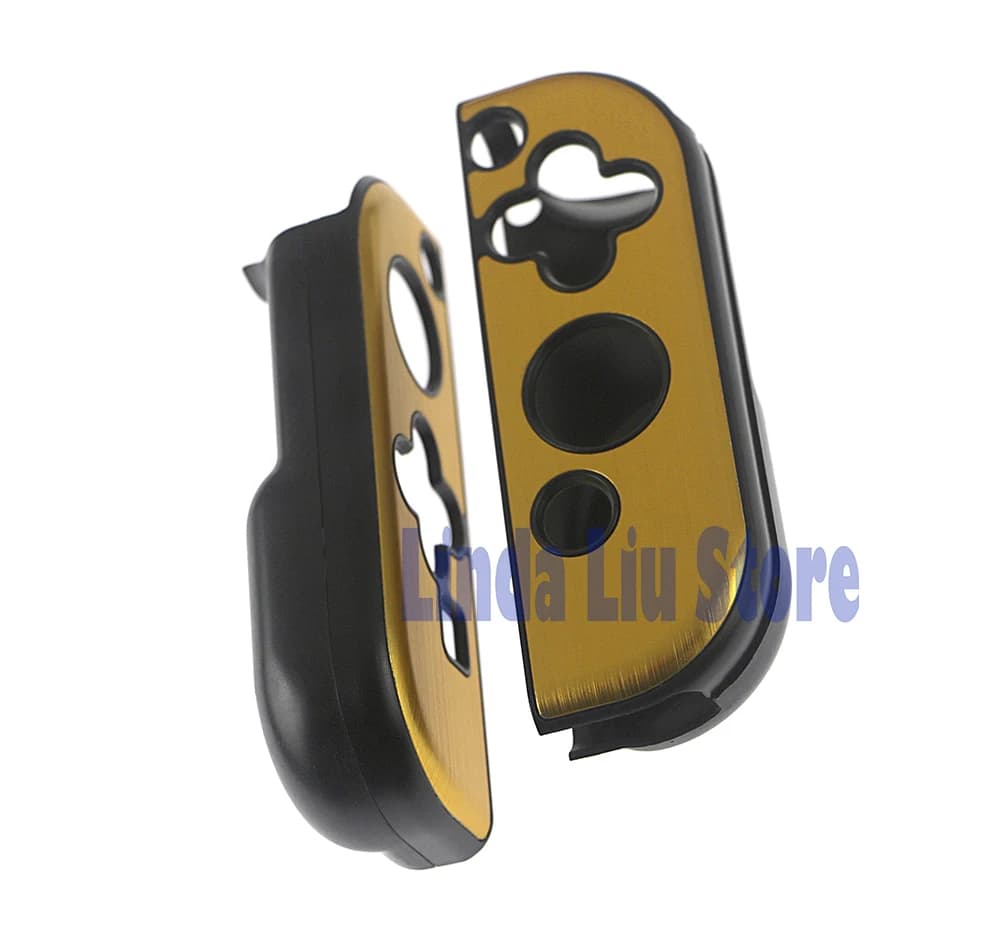 1 set di ricambio per custodia protettiva in alluminio per la copertura protettiva della pelle del controller Nintend Switch NS