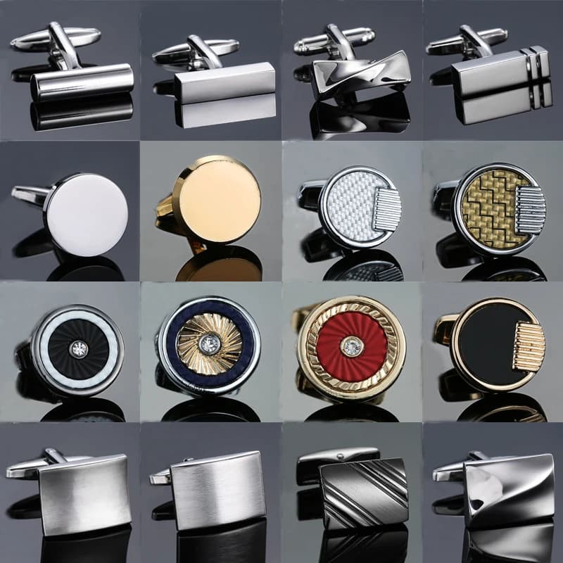 New Arrival Men's Cufflinks Steel Laser Engraving Twins For Wedding Party Fashion Simple Man Sleeve Shirt Twins