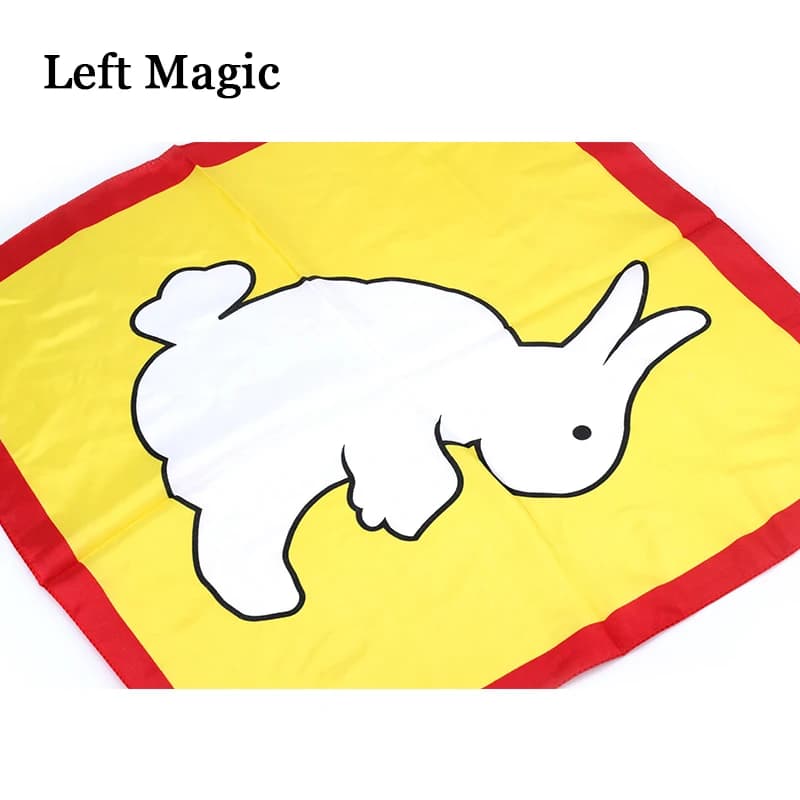 Panno magico Cambia colore Sciarpa di seta Coniglio per anatra Trucchi magici per palcoscenico Primo piano Oggetti di scena magici Regalo per bambini