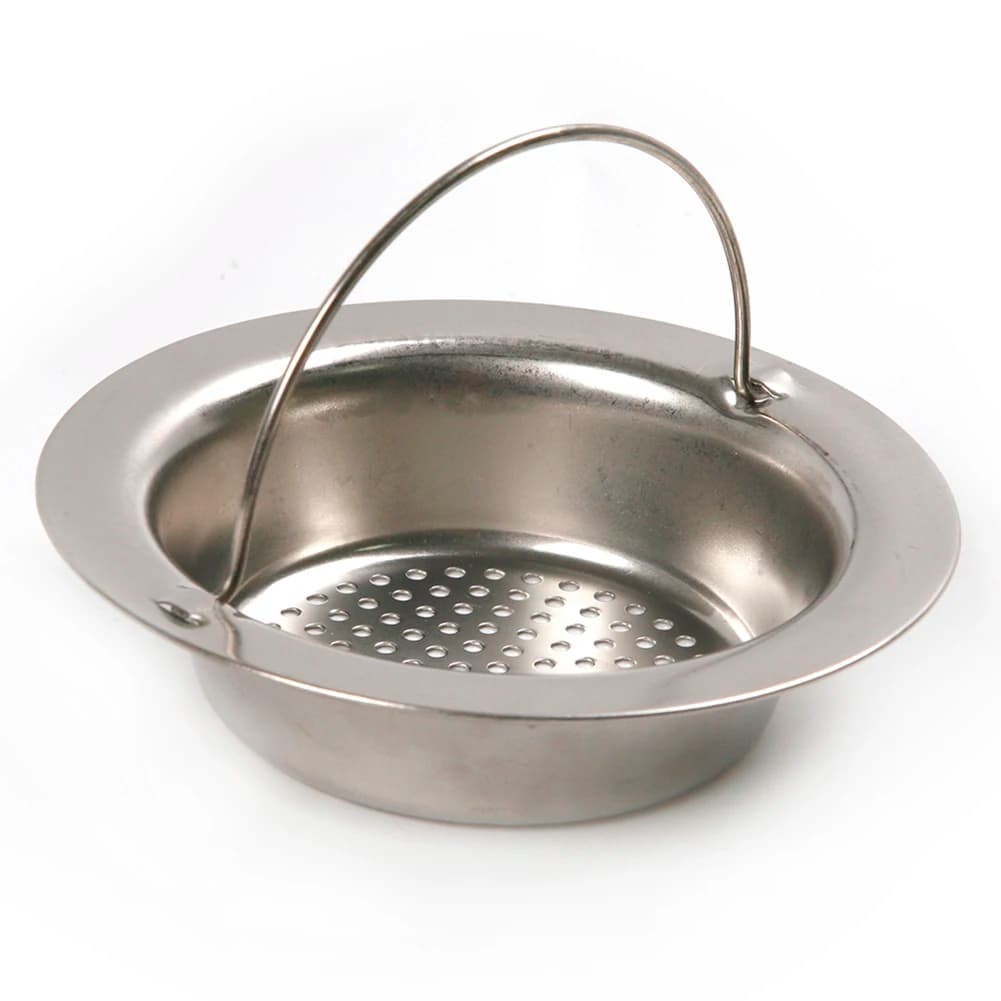 Cestello del filtro del tappo di scarico del tappo di scarico del filtro del lavello da cucina in acciaio inossidabile grande da 110 mm / 4.33 pollici