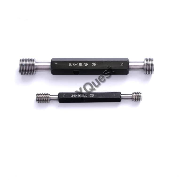 Unified thread plug gauge 2B UNC UN UNEF 1/4 5/16 3/8 7/16 1/2 Right hand Fine Thread gauges UNF 1/4-28 5/16-24 7/16-20 1/2-28