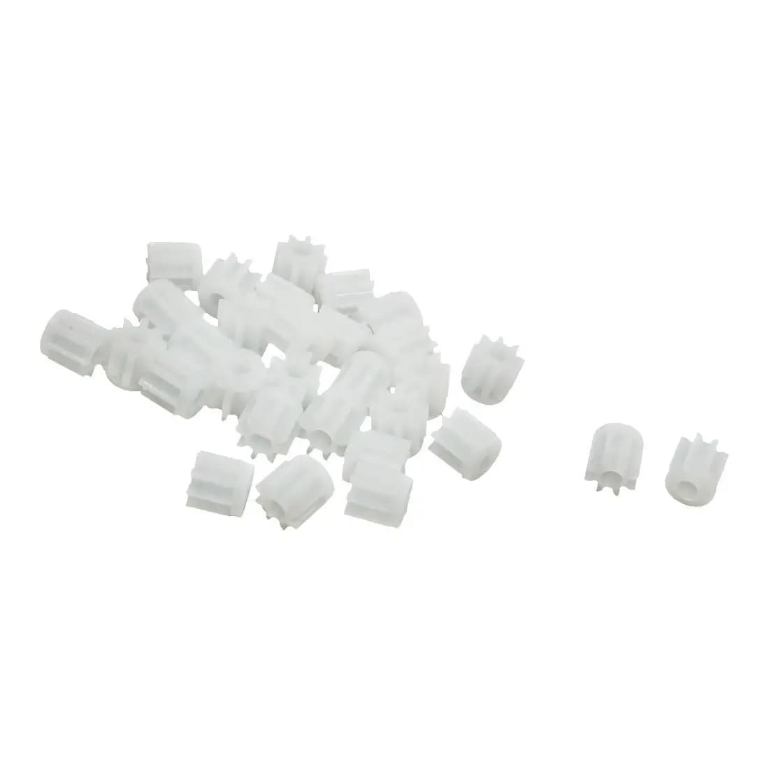 Ingranaggio in plastica BIFI Hot 30Pcs 0.5 modulo 8 denti ingranaggio per albero motore auto giocattolo 2mm