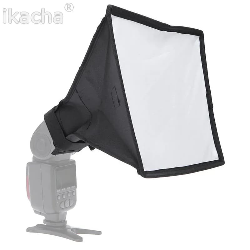 Diffusore flash Soft Box pieghevole generale da 20 * 30 cm per Canon Nikon Sony Minolta per Pentax per fotocamera Nissin Yongnuo
