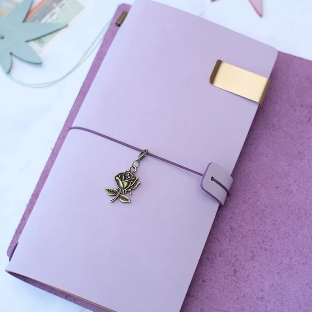 New Diary Notebook Handmade Genuine Wax Leather NoteBook Replaceable Stationery Gift Journal Sketchbook Planner