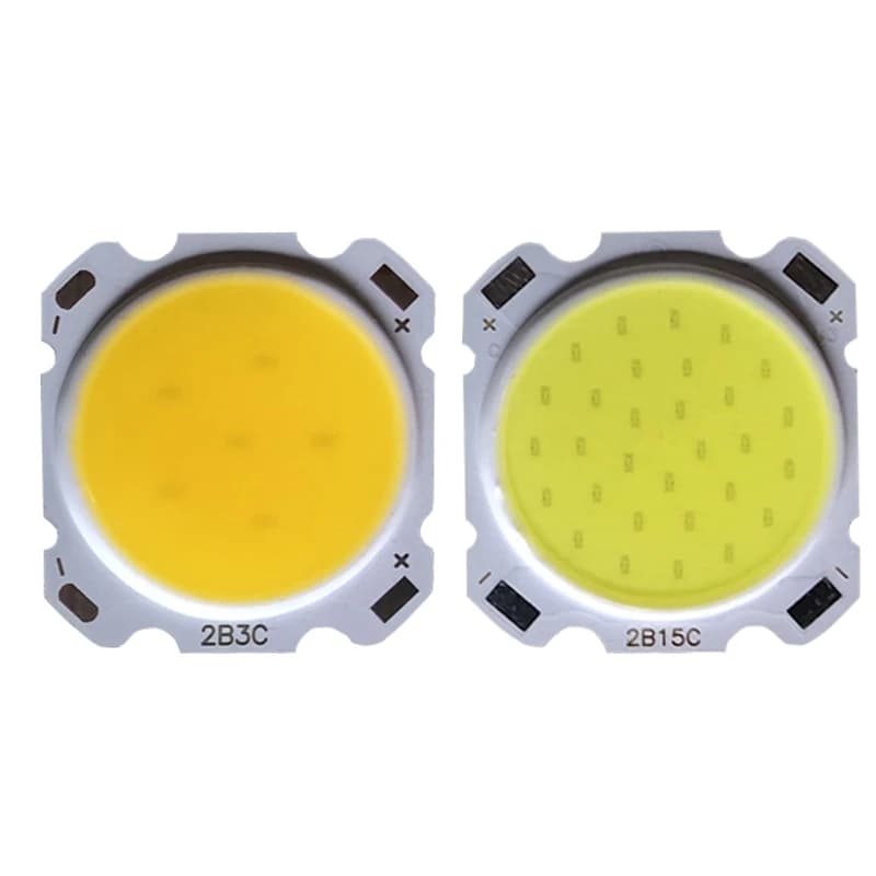 10 pezzi molto 3W 5W 7W 10W 12W 15W LED ad alta potenza COB Perline di luce Lampada a LED Bead Lampadina a LED Chip Spot Light Downlight Lampade a diodi