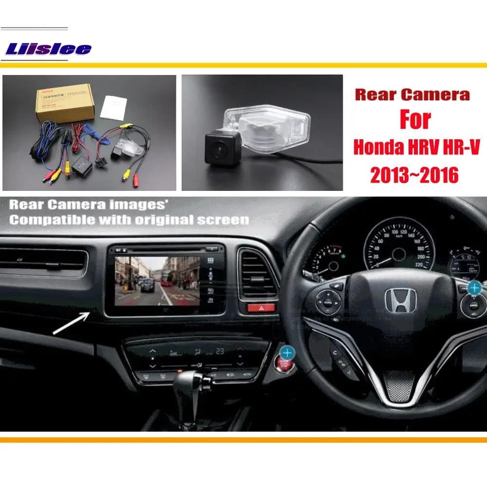 Compatible Original Car Display Reversing Camera For Honda HRV HR-V XRV XR-V Vezel 2013-2022 Adapted Backup CAM Accessories