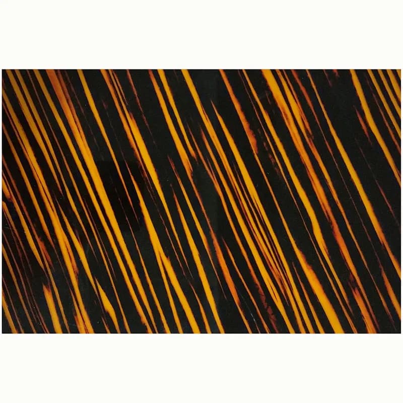 Parti per chitarra personalizzate Pleroo - Protezione per plettro per chitarra acustica fai-da-te Fogli vuoti Parti per chitarra, striscia gialla