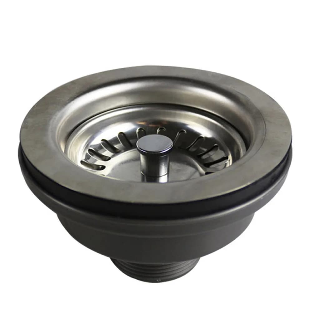 Talea 110/114mm lavello da cucina in acciaio inossidabile gruppo di scarico filtro per rifiuti e cestello filtro tappo tappo di scarico filtro per lavello