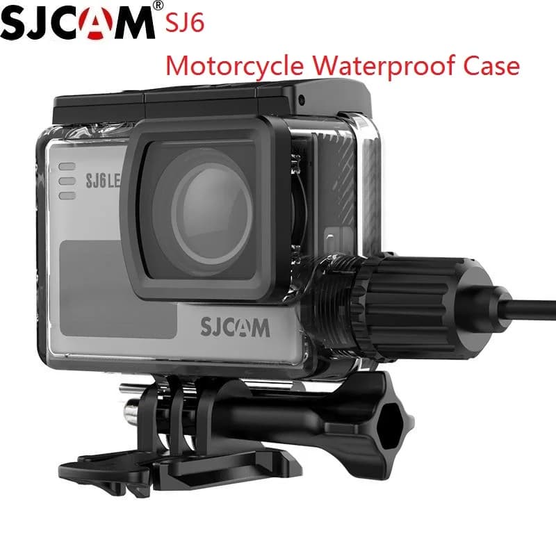 Custodia impermeabile per moto originale SJCAM SJ6 LEGEND cavo 1.5M SJ6 custodia di ricarica/caricabatterie proteggi/accessori per Action cam