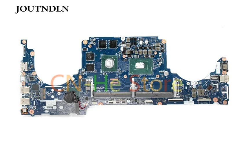 JOUTNDLN PER Dell Inspiron 7000 7577 Scheda Madre Del Computer Portatile CKA50/CKF50 LA-E991P DDR4 con CPU I7-7700HQ e GPU GTX1060M