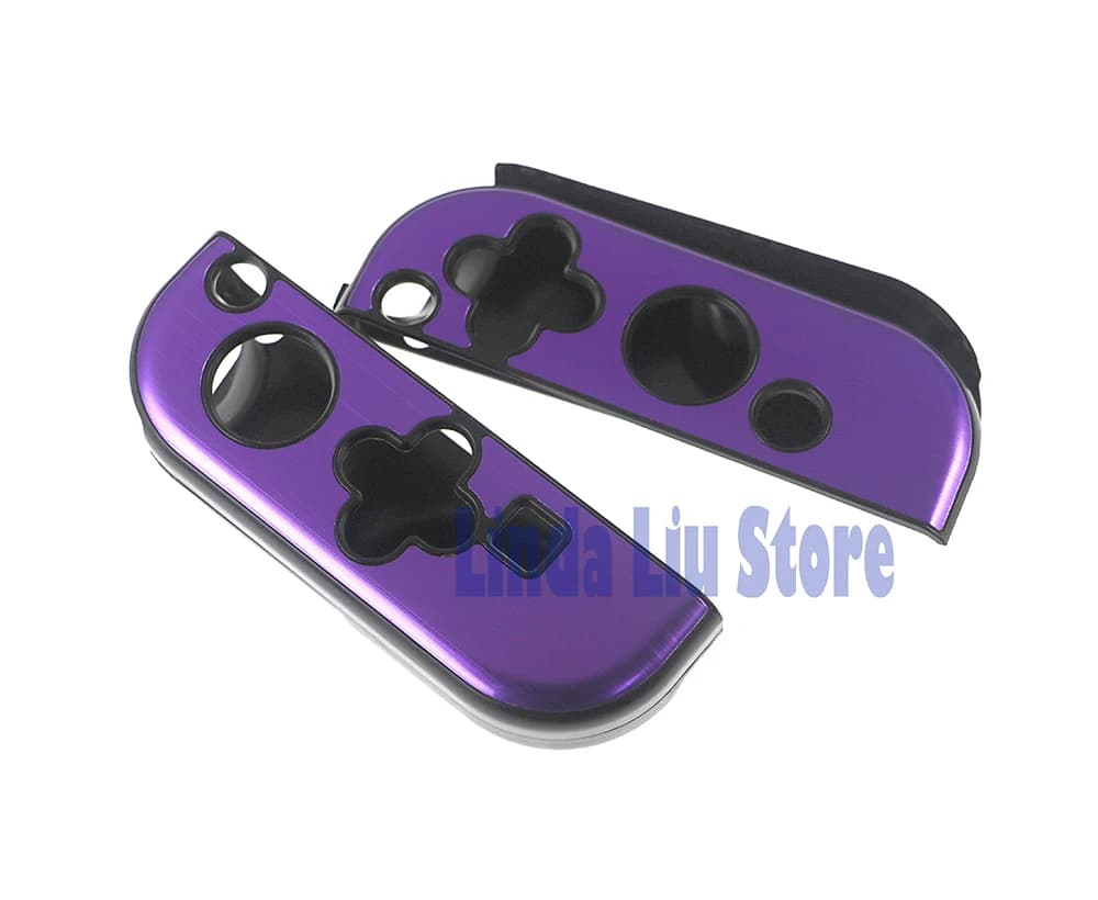 10 set/lotto Custodia protettiva in alluminio per la copertura protettiva della pelle del controller Nintend Switch NS