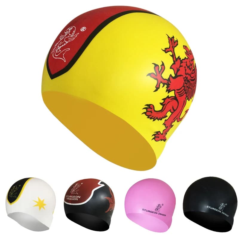 Silicone Underwater Swimming Caps Hats for Men Women Adults