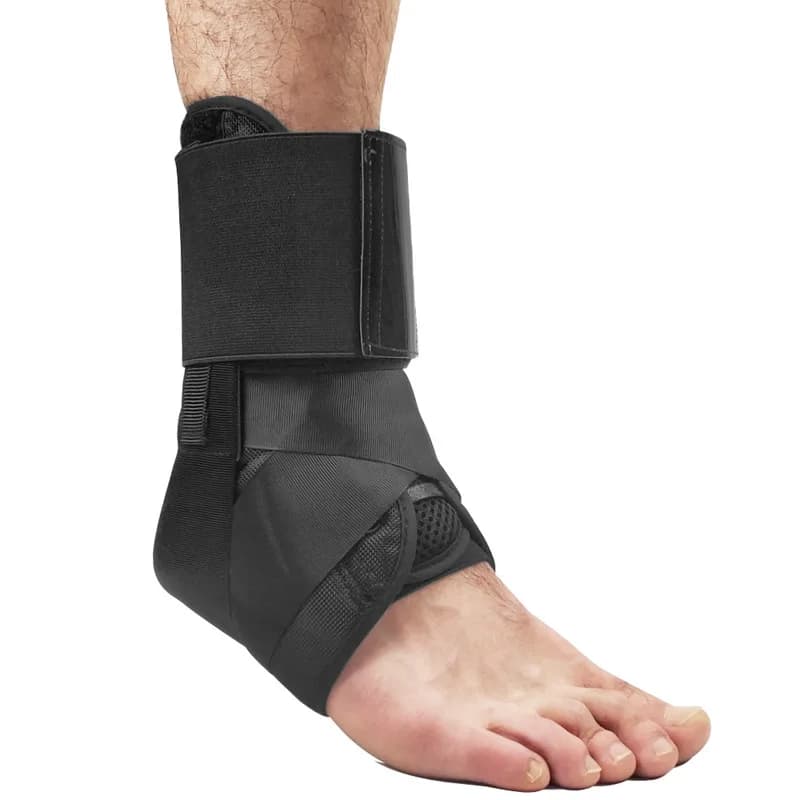 1pc supporto per caviglia sportiva regolabile elastico pressurizzato fasciatura manica del piede Brace caviglia fermo stabilizzatore distorsione protettore