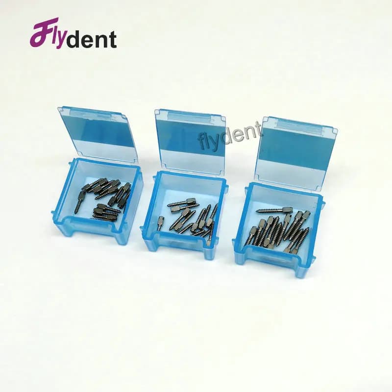 Palo per vite dentale Palo per vite in titanio Forniture per pali dentali Materiali in titanio dentale