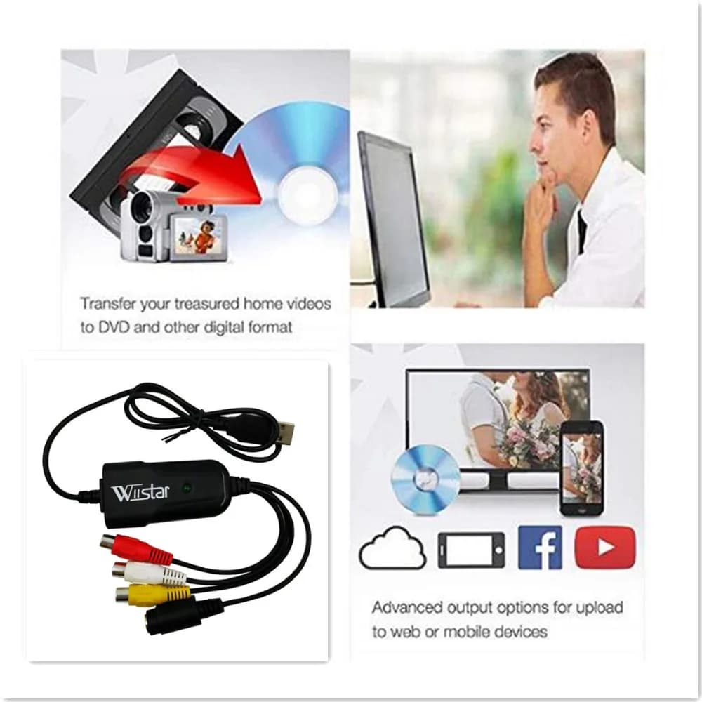 100PCS USB Video Capture Card