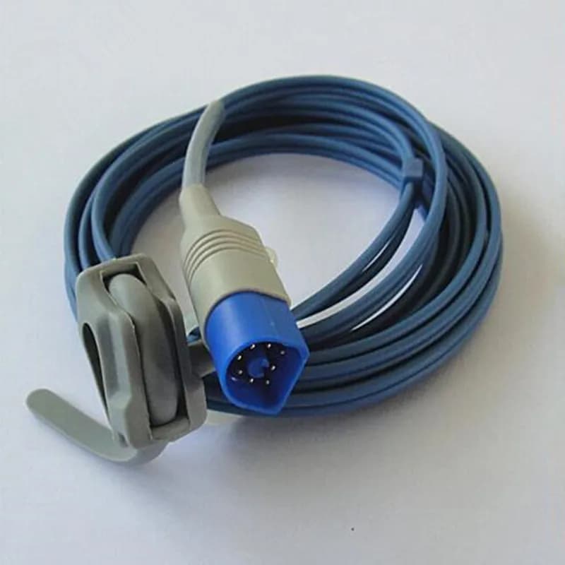 Compatible for Philips/HP M1941A 8PIN Infantile/Neonato Spo2 Sensor Pulsossimeter Probe MP20/30/40 Oxygen Sensor 3M/9ft