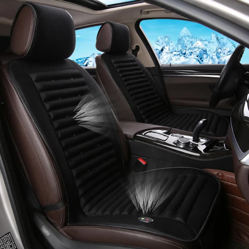 Car blowing air-conditioning cool wind cold air cushion summer sandwich refrigeration cooling ventilation heatin