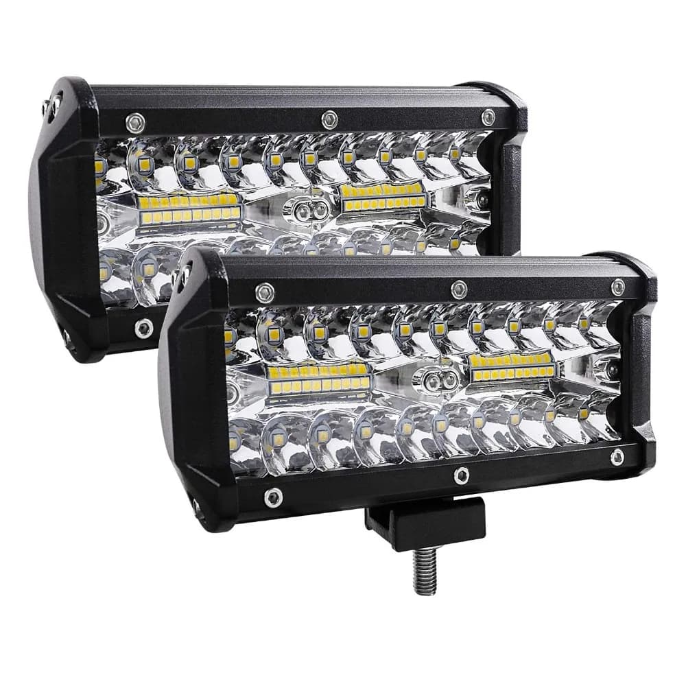 7 pollici 120W Combo Led Light bar Spot Flood Beam 4x4 Spot 12V 24V 4WD Barra LED faro per Auto barche SUV ATV iLight.