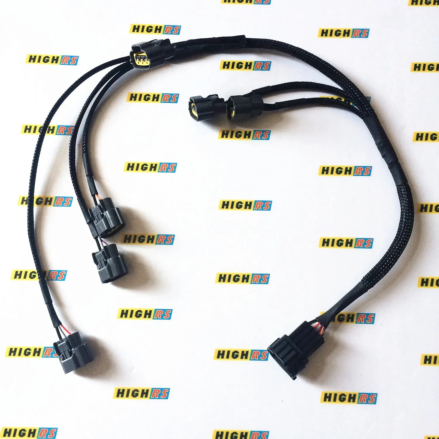 WIRE HARNESS LOOM CONNECTOR PLUG FOR NISSAN SKYLINE R34 GTT STAGEA RB25DE RB25DET NEO R33 S2 GTS GTST STAGEA IGNITION COIL PACK