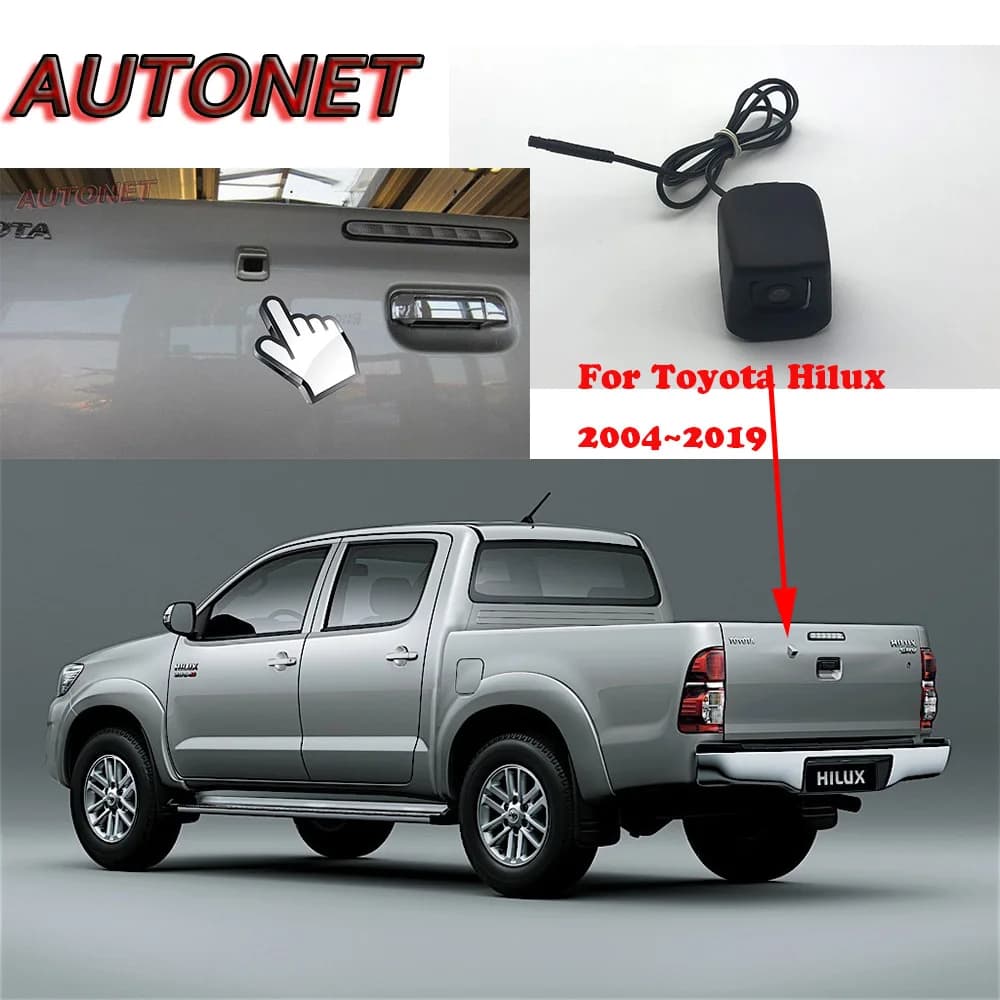 AUTONET di Backup macchina fotografica di Retrovisione Per Toyota Hilux 2-porta camion pick-up (Single Cab e Xtra Cab) di Visione Notturna/Della Parte Posteriore di Inverso Foro