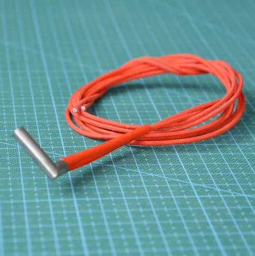 Riscaldatore a cartuccia ceramica 2 pezzi 40W - Elemento riscaldante ad angolo retto 12V /24V 40W Parti della stampante 3D