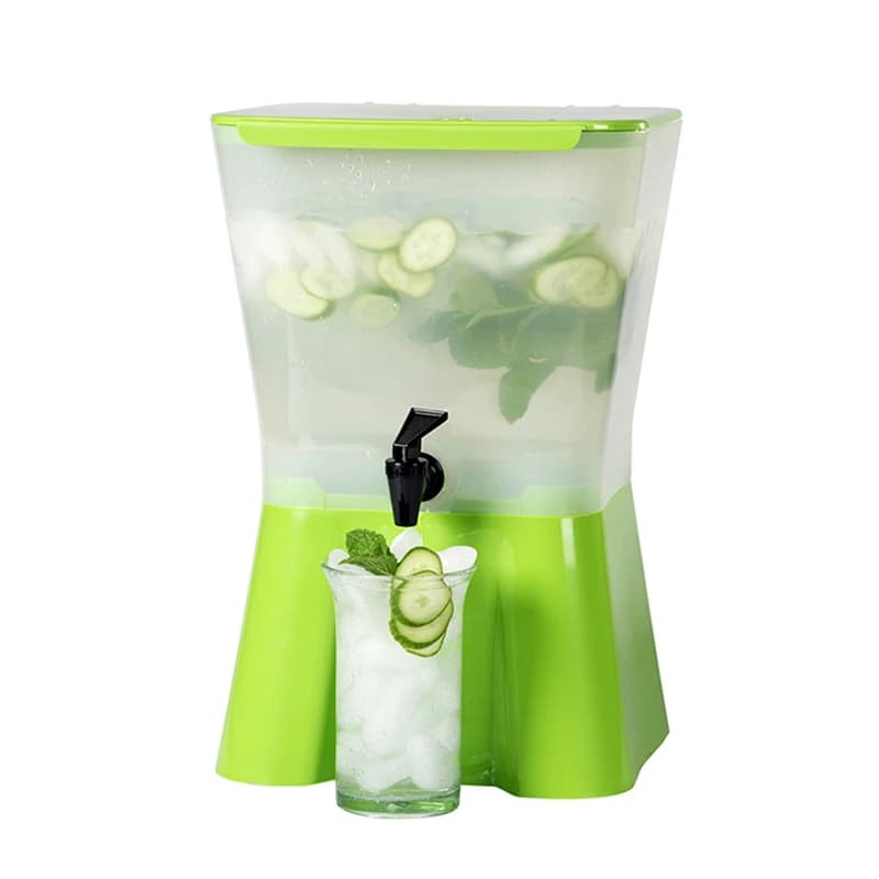 Dispenser di succo di plastica Frullatore Spremiagrumi Macchina per bevande Dispenser di bevande Bevande fredde e calde Latte Party Mini erogatori di succo di birra