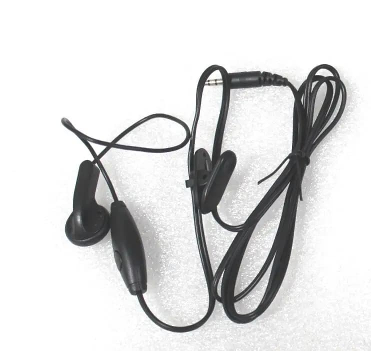 1 pz In Ear Auricolare Walkie Talkie auricolare 2.5mm F Tipo PTT Auricolare w/Microfono per il Portatile A Due way Radio T388 T228 T328 628