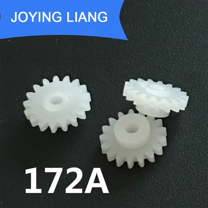 172A 0.5 m Spur Gear 17 Denti Foro 2mm Stretto FAI DA TE Modello Giocattolo Parti di Motore Pignone Accessorio 10 pz/lotto