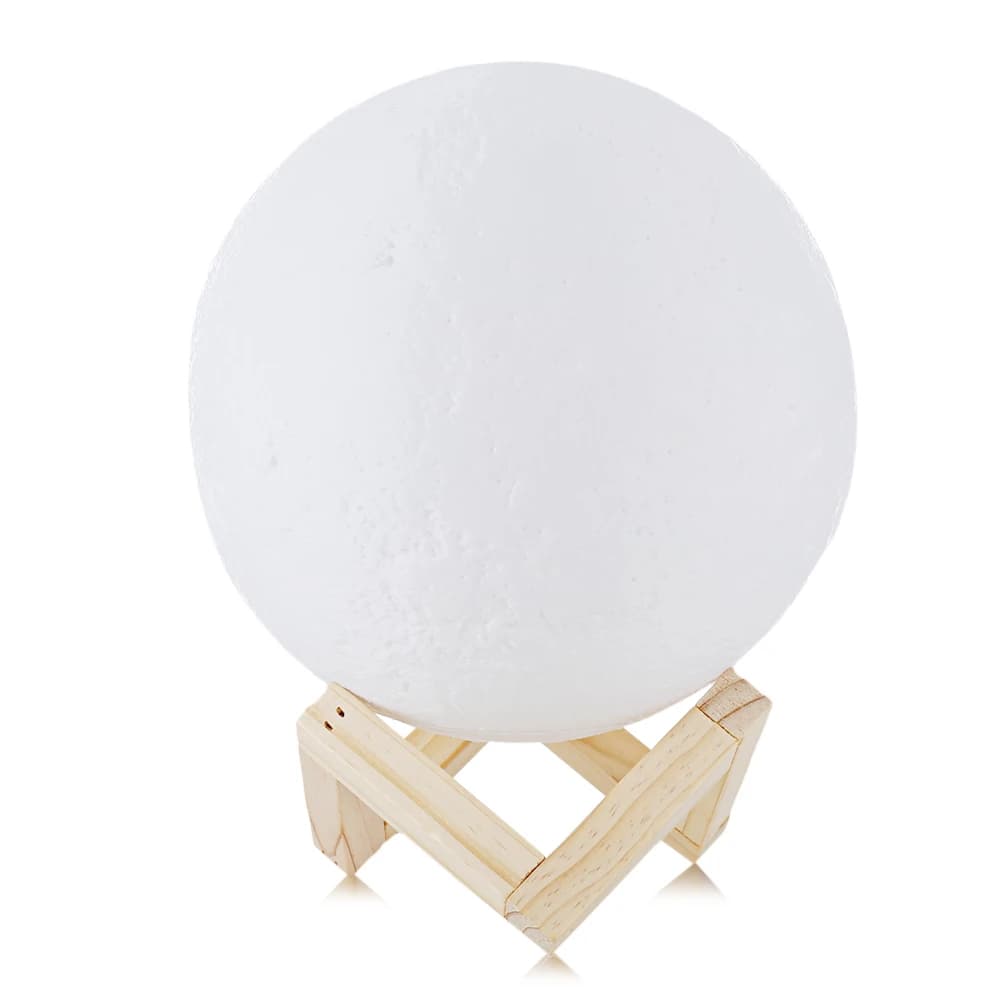 Original Rechargeable 3D Lights Print Moon Lamp Touch Switch Moon Light Bedroom Desk Lamp Led Night Light 3d Lamp Creative Gift