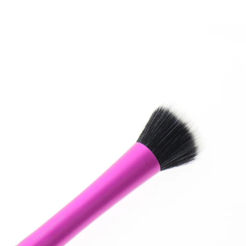 1Pc 15.5cm * 2cm purple professional woman girls face gift tool beauty makeup product cosmetic brush stipling
