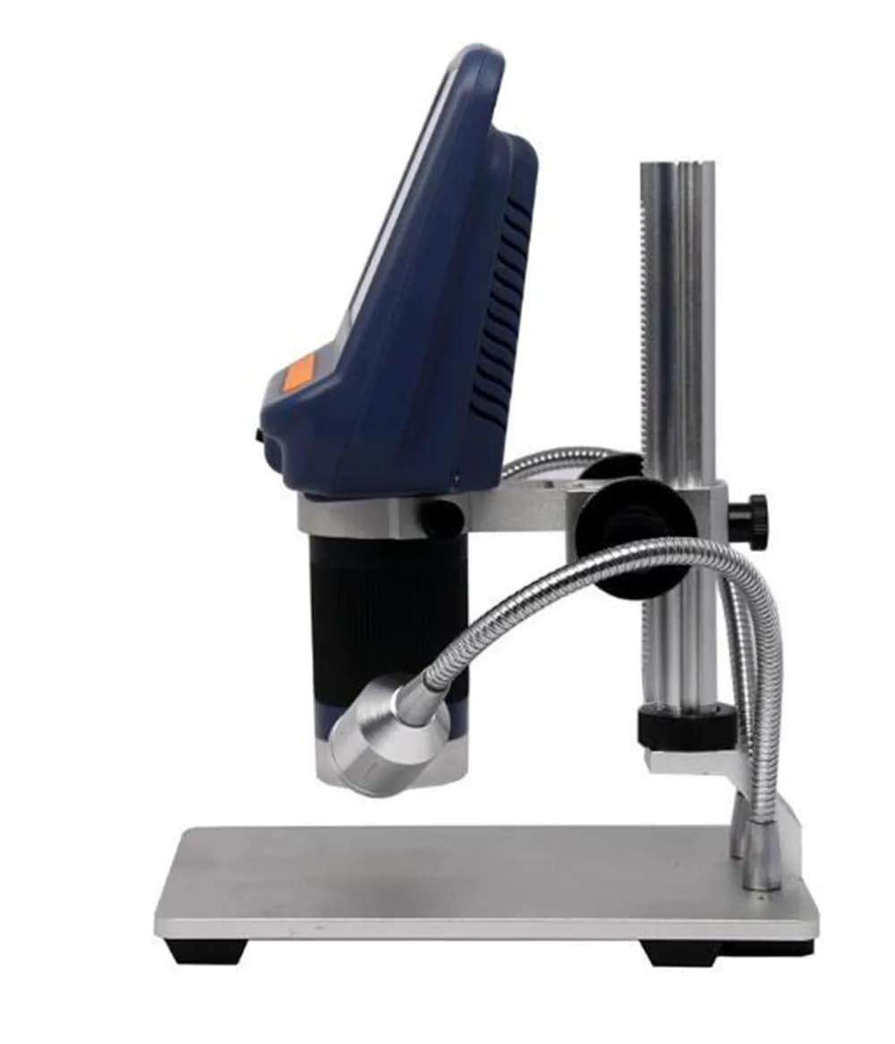 Microscopio digitale con telecomando con supporto in metallo con zoom digitale da 4,3 pollici 1080P 220X