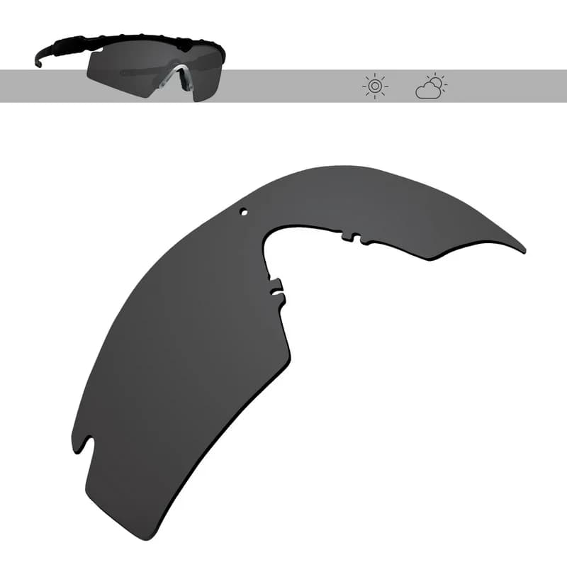 Lenti per occhiali da sole di ricambio polarizzate Glintbay per Oakley Si M Frame 3.0 OO9146 32 mm - Opzioni multiple