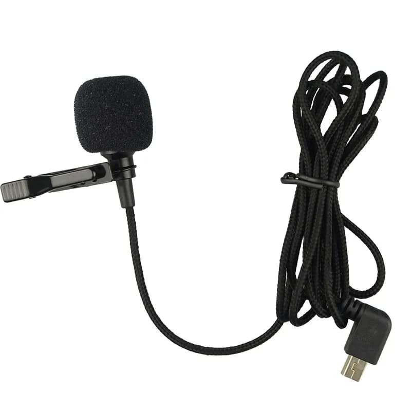 Accessori originali SJCAM Microfono esterno con clip per fotocamera sportiva SJCAM SJ6 Legend/SJ7 Star/SJ360 4K