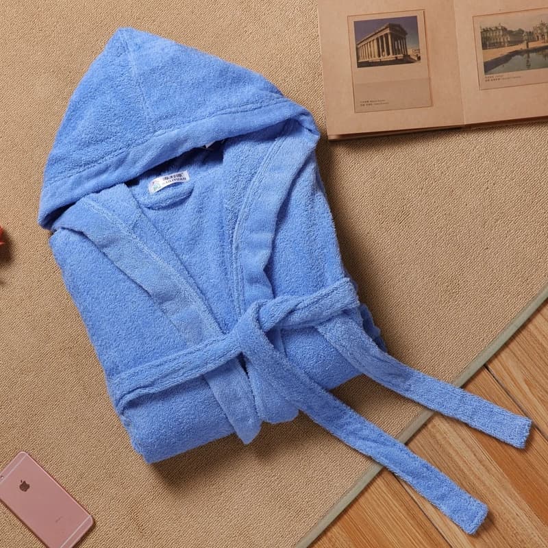 Men's long cotton fleece bathrobe, warm dresser for sleeping, nightwear, men's pajamas, nightdress, XXL