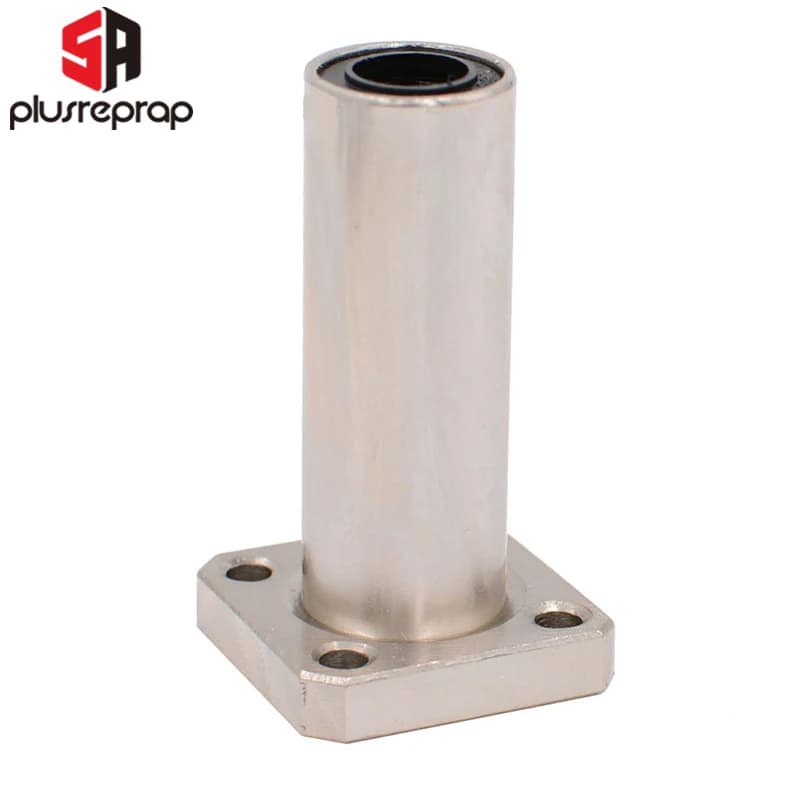 LMK8LUU LMK10LUU LMK12LUU Long Type Flanged Bearing Linear 3D Printer Parts XYZ